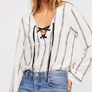 Free People Long Sleeve Bodysuit